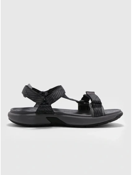 Dámské Sportovní Sandály model 21664853 Tmavě šedé - 4F Dámské Sportovní Sandály model 21664853 Tmavě šedé - 4F