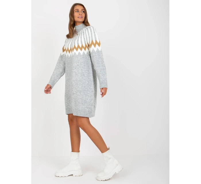 LC SK 0098 šaty.37X šedá LC SK 0098 šaty.37X šedá