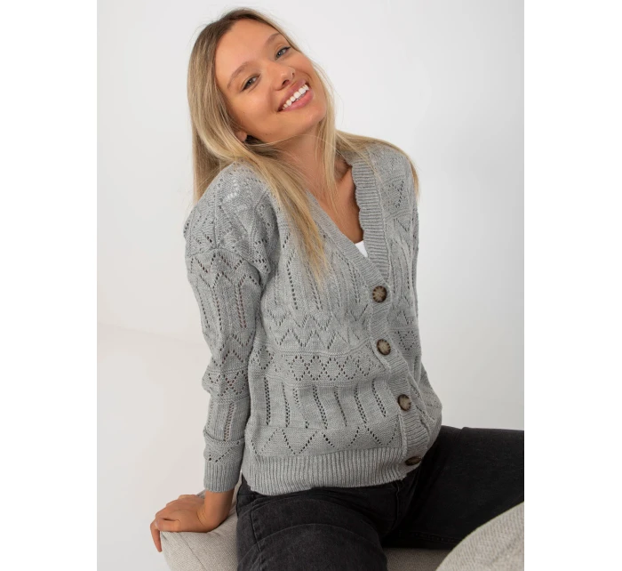 Dámský svetr LC SW 8022 šedý