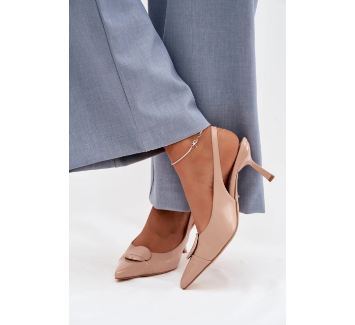 Sandály na podpatku  model 225220 Step in style