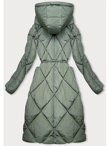 Zimní bunda v khaki barvě s límcem model 21246097 - LHD Zimní bunda v khaki barvě s límcem model 21246097 - LHD