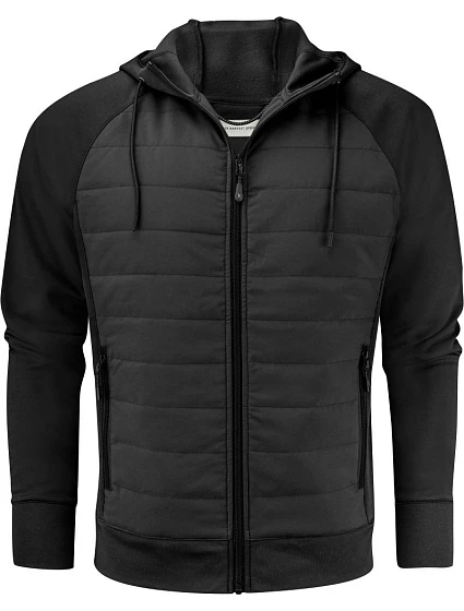 James Harvest Keyport Jacket Men Pánská hybridní bunda "Two-Tone" 62.2032 black James Harvest Keyport Jacket Men Pánská hybridní bunda "Two-Tone" 62.2032 black