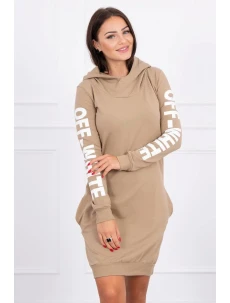 Off White velbloudí šaty