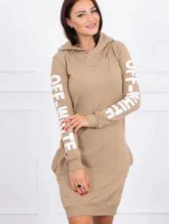 Off White velbloudí šaty