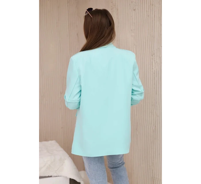 Sako s klopami elegantní mincovna