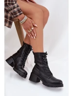 Dámské workery na černé model 21708027 - VINCEZA Dámské workery na černé model 21708027 - VINCEZA