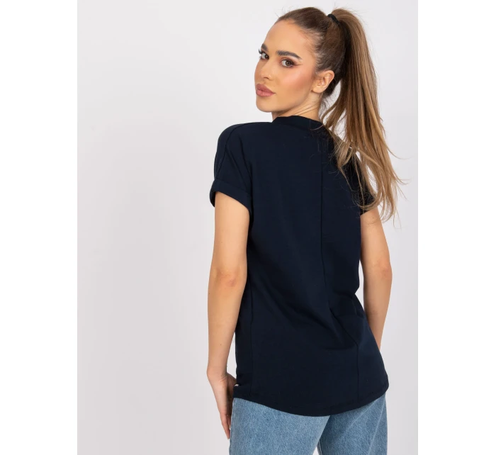 Tričko RV TS 7666.19 tmavě modrá Tričko RV TS 7666.19 tmavě modrá