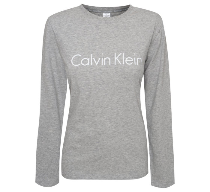 Pánské tričko s dlouhým rukávem   Šedá  model 16235247 - Calvin Klein