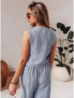 Dámská vesta LINELIA modrá FashionStreet PY0134 Dámská vesta LINELIA modrá FashionStreet PY0134