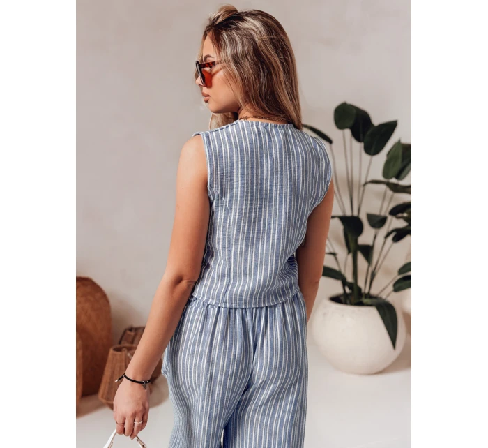 Dámská vesta LINELIA modrá FashionStreet PY0134 Dámská vesta LINELIA modrá FashionStreet PY0134