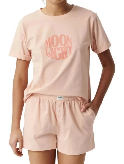 Dámské pyžamo model 21061129 peach - Atlantic