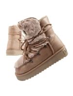 snow boots winter  brown high dámské model 21395346 - D.Franklin