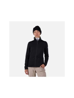 W model 21452431 Fleece Fz mikina černá - Rossignol
