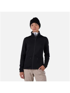 W model 21452431 Fleece Fz mikina černá - Rossignol