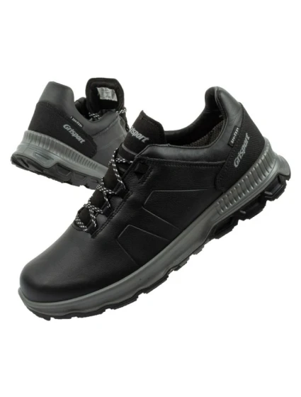 Grisport pánská treková obuv Nero avon SPO-TEX leather black