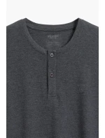 Atlantic NMP-375 barva: šedá melanžová/šedá/červená Atlantic NMP-375 barva: šedá melanžová/šedá/červená