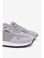 Pánské Tenisky Na Platformě Big Star RR174358 Hi-Poly System Šedé