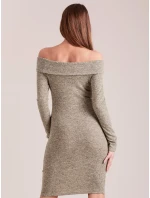 Šaty EM SK 4329.16P khaki