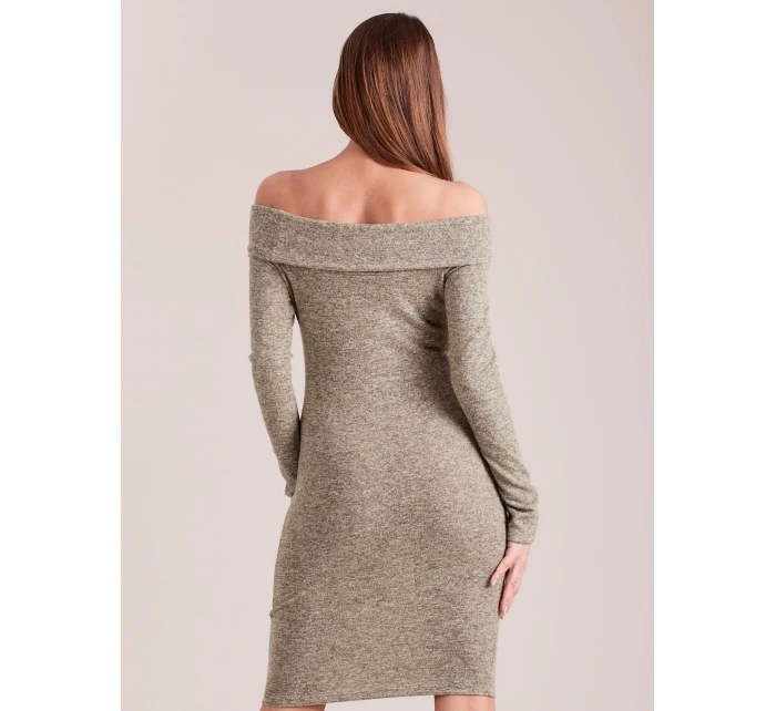 Šaty EM SK 4329.16P khaki