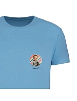 Personalizované pánské tričko s výřezem fotky na podkladu