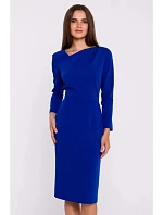 Tužkové šaty model 22584635 královská modř - STYLOVE