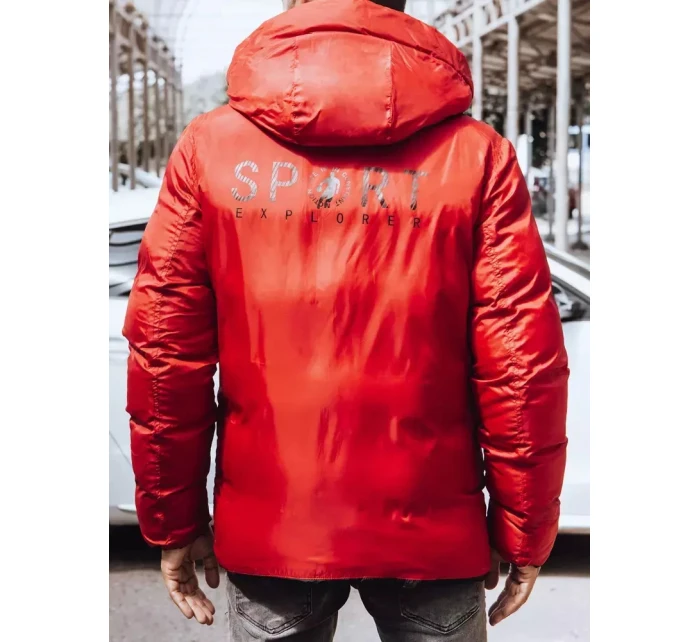 Pánská oboustranná zimní bunda černá FashionStreet TX4217 Pánská oboustranná zimní bunda černá FashionStreet TX4217