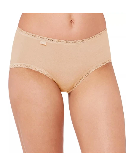 Dámské kalhotky 24/7 Cotton Lace Midi C3P  béžová   model 18976827 - Sloggi