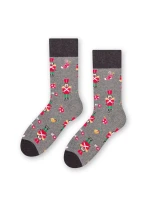 Pánské vánoční ponožky model 21327636 4146 - Steven Pánské vánoční ponožky model 21327636 4146 - Steven