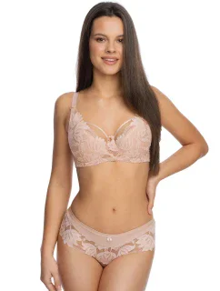 Poloměkká podprsenka Gaia BSO 1134 Keto Pink