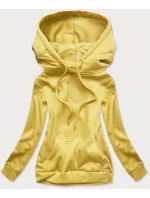 Žlutá dámská tepláková mikina model 17044044 - J.STYLE