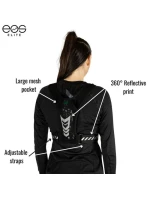 Běžecká vesta Eos Elite UltraLight EOSBLACK Běžecká vesta Eos Elite UltraLight EOSBLACK