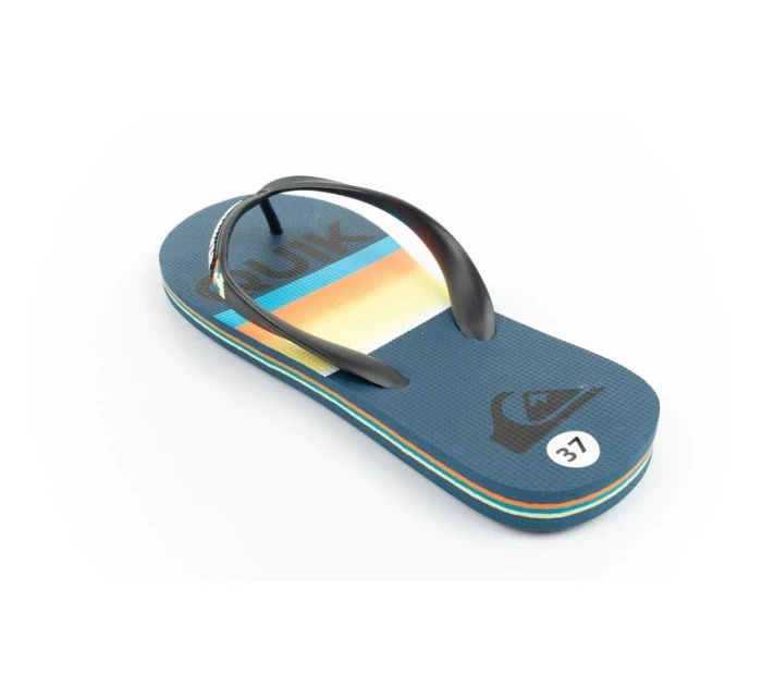 Dětské žabky Quiksilver Molokai módní a pohodlné na pláž