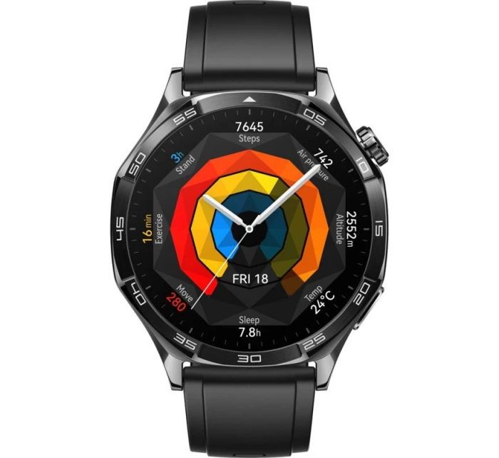 Huawei WATCH GT 5 46mm Vili-B19F | Chytré hodinky | GPS (satelitní) | AMOLED | 1,43 palce | Černá