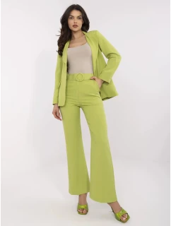 Kalhoty DHJ SP 18737.08 limetkově zelené