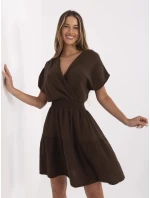 Šaty MI SK 92160.00 tmavě hnědé