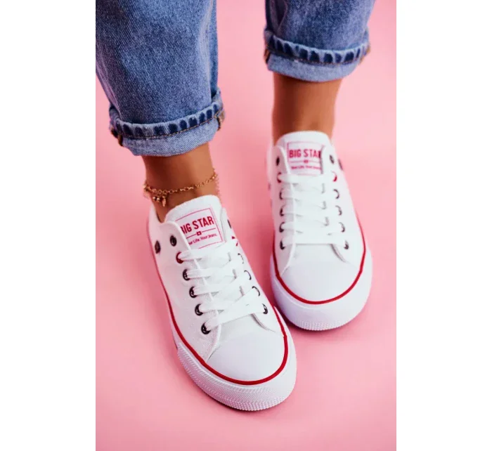 model 19933541 dámské tenisky Big Star bílé - Big Star Shoes