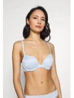 Podprsenka push-up QF4083E-GR4 modrá - Calvin Klein Podprsenka push-up QF4083E-GR4 modrá - Calvin Klein