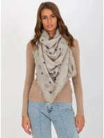 Dámský šátek AT CH 23505 1.55 Šedá vzor - FPrice