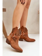 Boty na podpatku model 206790 Step in style Boty na podpatku model 206790 Step in style