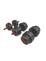 Kompozitní činky-Straps 2v1 SGP40 HMS 40kg Kompozitní činky-Straps 2v1 SGP40 HMS 40kg