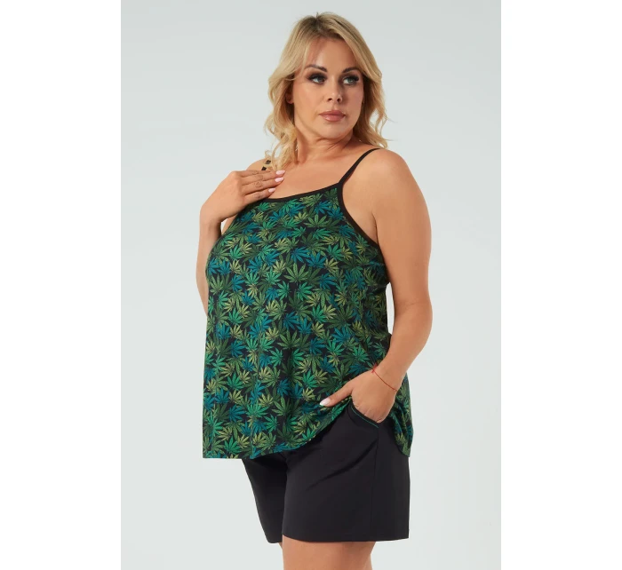 Italian Fashion Chill w.r. crêpe barva:print/black