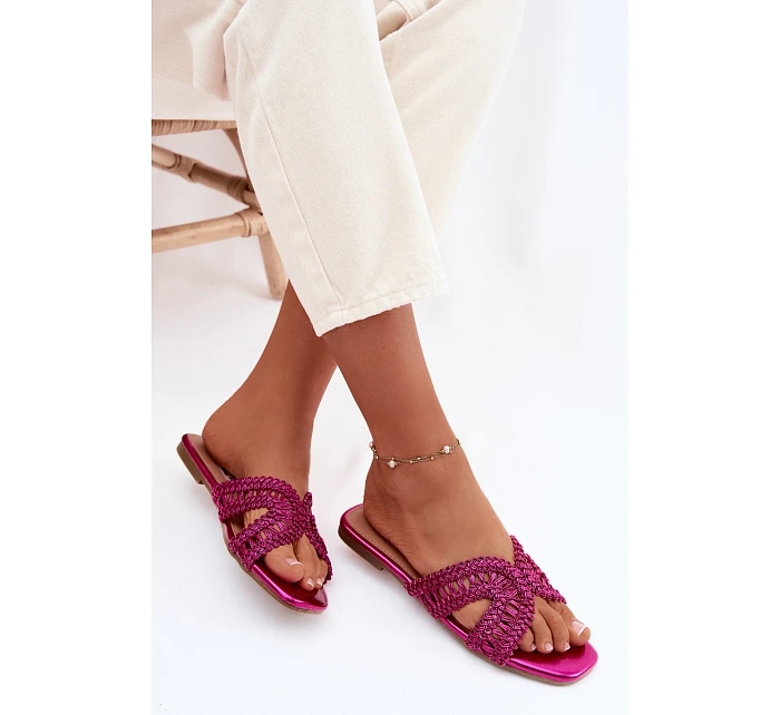 Dámské ploché fuchsiové model 22067128 - Boto Dámské ploché fuchsiové model 22067128 - Boto