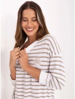 Bluzka RV BZ model 21406657 biało beżowy - FPrice