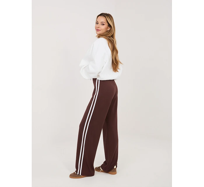 RV DR tepláky A1239.98 tmavě hnědé