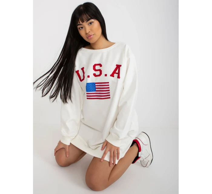 Mikina VI BL model 17866011 ecru - FPrice Mikina VI BL model 17866011 ecru - FPrice