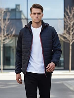 Pánská přechodná bunda TX4401 tmavě modrá - FashionStreet