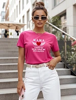Dámské tričko M.A.M.A. special task unit pink FashionStreet NX5026RY