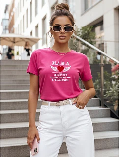 Dámské tričko M.A.M.A. special task unit pink FashionStreet NX5026RY