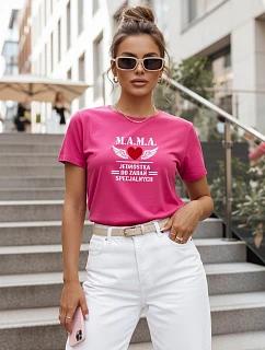 Dámské tričko M.A.M.A. special task unit pink FashionStreet NX5026RY