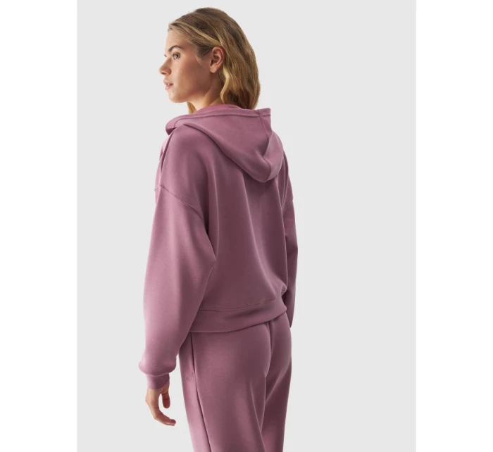 Dámská elastická mikina z modalu 4F 4FWAW24TSWSF1341-53S Dámská elastická mikina z modalu 4F 4FWAW24TSWSF1341-53S